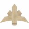 Ekena Millwork Davenport Rough Sawn Timber Gable Bracket, Douglas Fir, 36"W x 24"H x 6"D x 6"F, 16/12 Pitch GBW036X24X0606DAV00RDF - alternate 1
